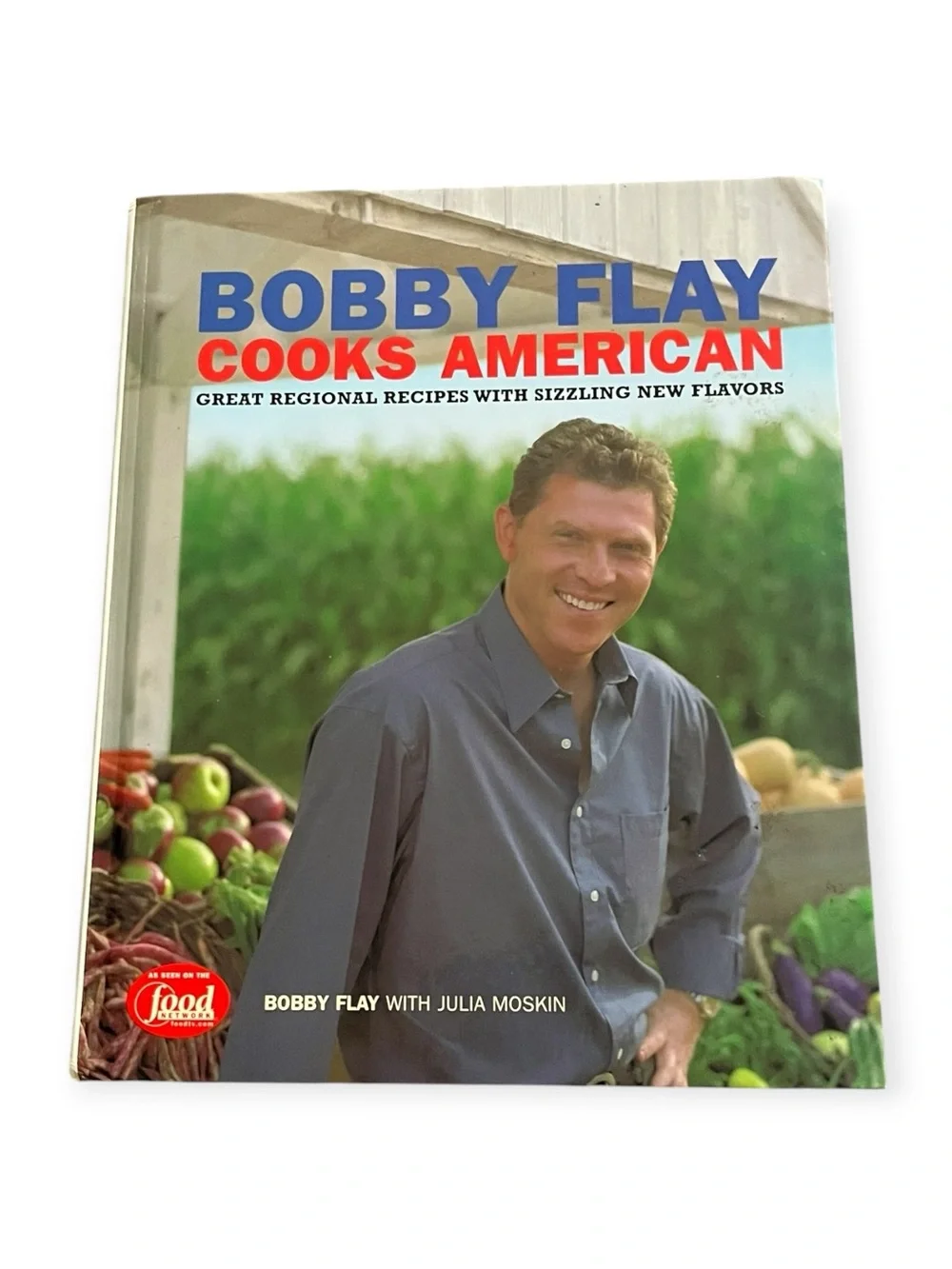 FREE WITH ANY PURCHASE => Value Bobby Flay Cooks American Cookbook Hardcover